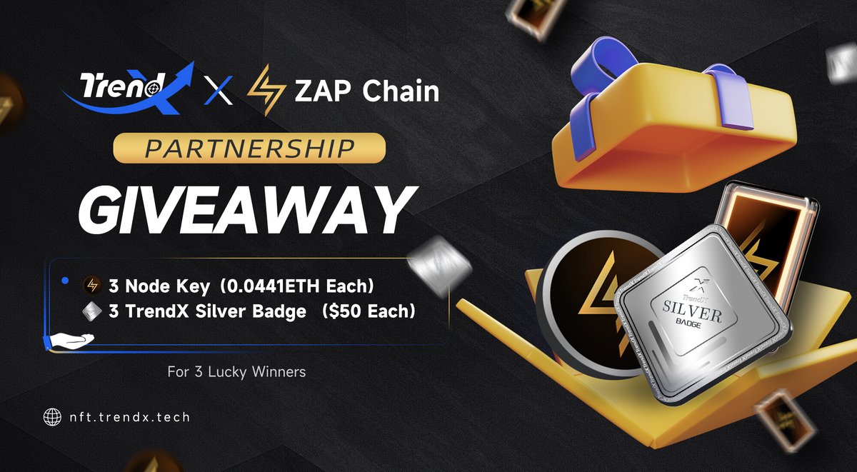 TrendX_official's tweet image. 🚀🚀We are thrilled to announce our partnership with @Zap_Chain

ZAP is a Bitcoin Layer 2 utilized by ZkEVM focused on AI/DePIN. ZAP employs zero-knowledge proofs for enhanced scalability, security, and efficiency. It supports Turing-complete smart contracts and is compatible…