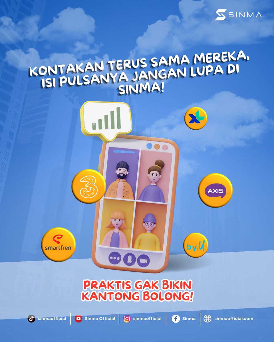 sinmaepay's tweet image. Kalau di kontak HP kamu ada nama siapa aja nih?

#kontakhp #nomorhp #alloperator #serverpulsa #pacitan #jawatimur #daftarkontak #hp #tukanglas #bengkel #serviceac #hrd #tukangbakso #rt #laperpool #tukangsayur #tukanggas #galon #sinma #untungteruspakaisinma #aplikasisinma