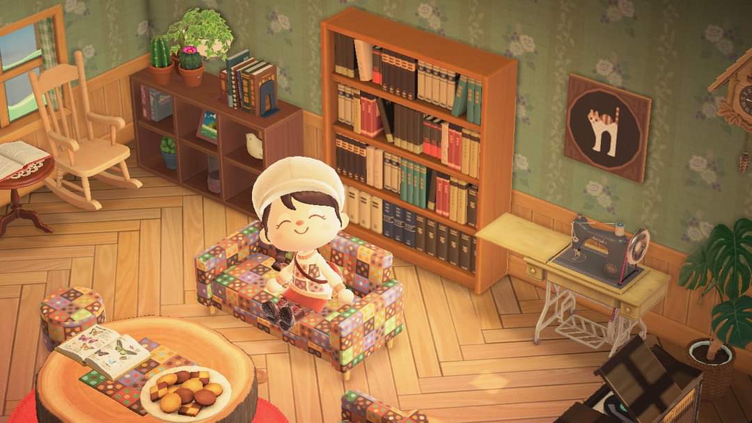 Mztsel's tweet photo. Simplesmente obcecada com esse quadro do gato comprido #AnimalCrossing #ACNH https://t.co/zRLIvZDrkz
