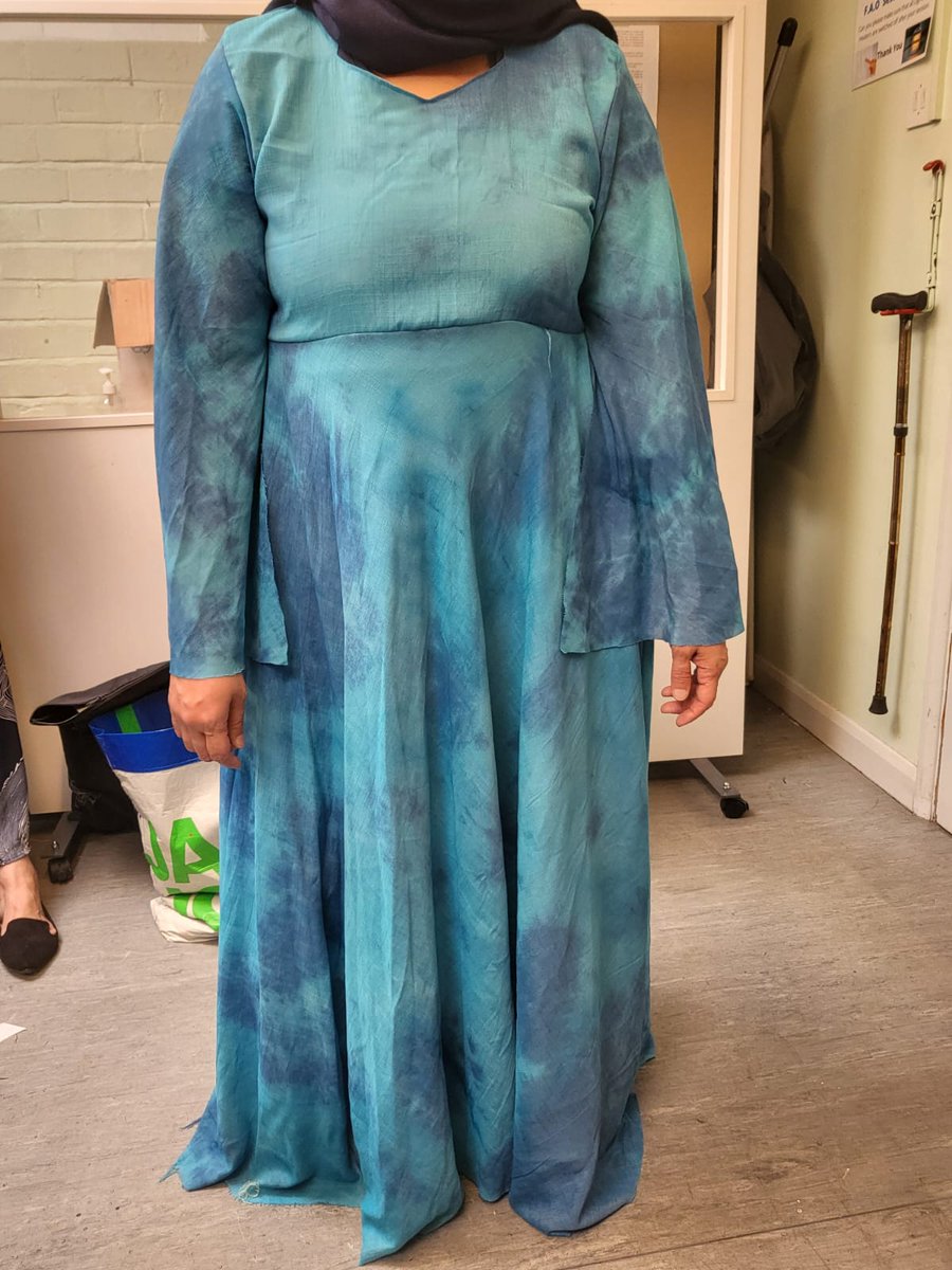Some more fabulous work being created by our students on our Advanced Sewing course held at our partnership with Shama Women's Centre. Please head over to our Facebook or Linkedin platforms for all the photos. #studentwork #sewing #textiles