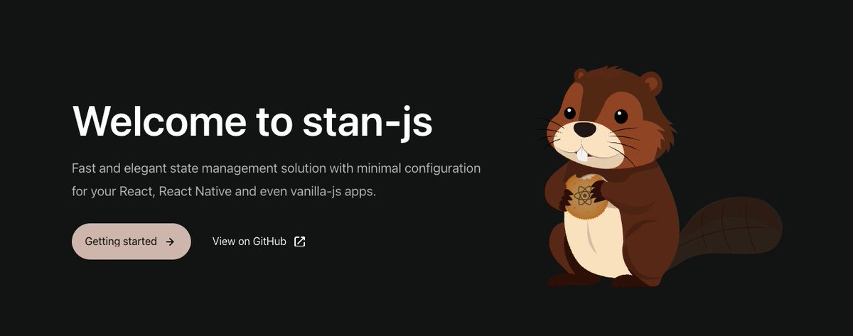 jpudysz's tweet image. Introducing stable stan-js! 🔥 - minimalistic state management library

- Replacement for Zod/Jotai wrappers
- Automatic persistor for web and for React Native with @mrousavy &apos;s MMKV
- Zero boilerplate, fully typed, perfect for monorepos
- Automatic reset functions, derived…