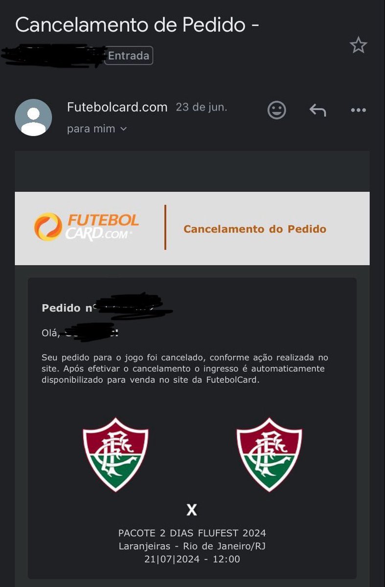 mk40ncl's tweet image. NÃO VAI TER FESTA.

Começando o mutirão de CANCELAMENTO dos ingressos da FluFest.

Inadmissível torcedor ir para esse tipo de evento na situação que o clube se encontra, sem falar nos riscos do próprio evento.

FORA DINIZ.