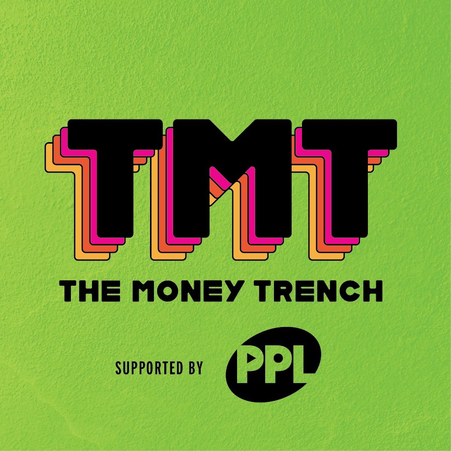 The new Music Industry Podcast, The Money Trench (TMT) launches today 🎧
 
Hosted by @MSutherlandUK, TMT is a new weekly podcast supported by PPL, that dissect all sides of the music business, alongside one of the industry's most influential executives. 

pods.to/tmt1.bio
