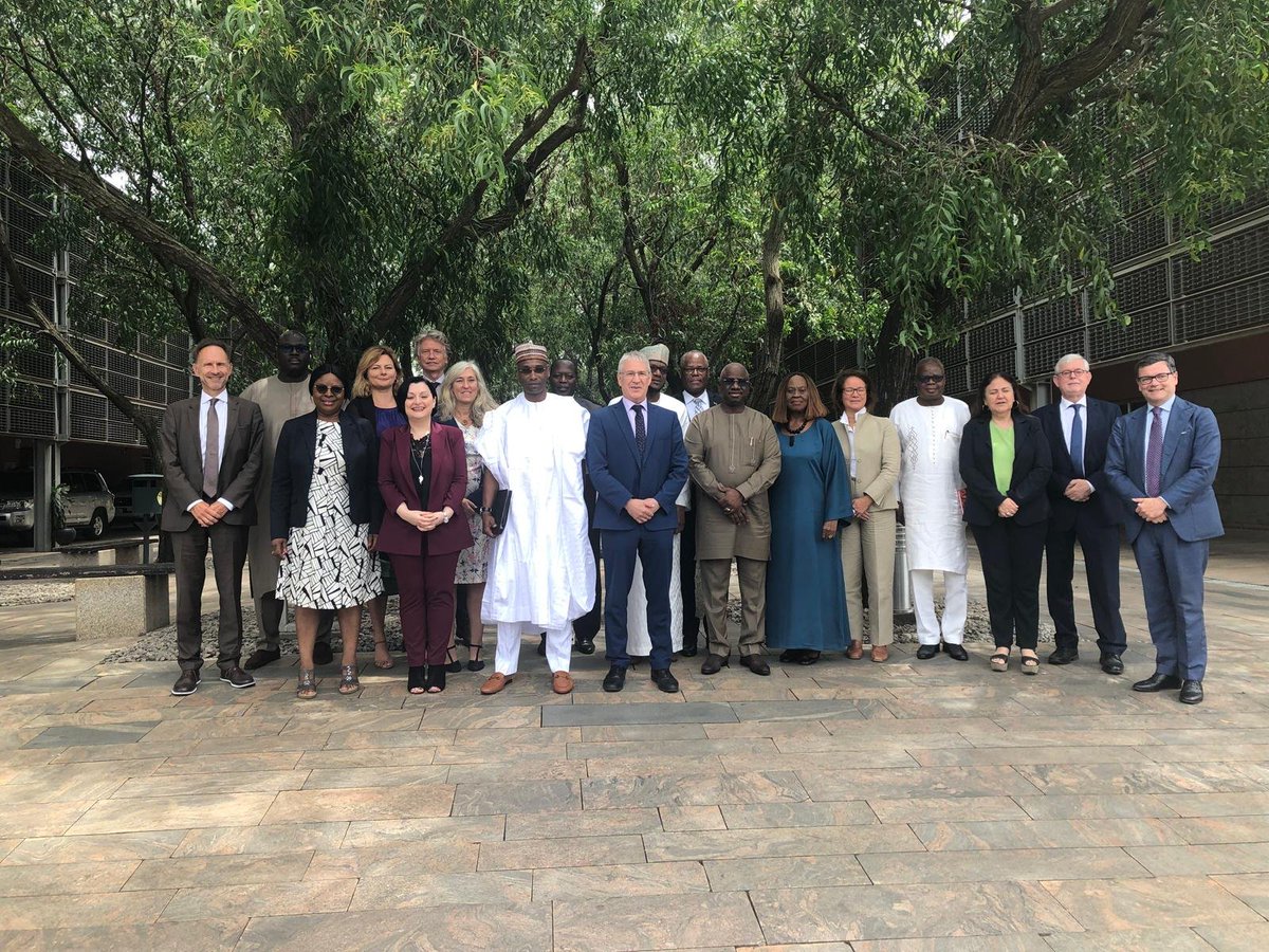 EUinNigeria's tweet image. West Africa EU Ambassadors have met with ECOWAS Member States' Ambassadors accredited to Nigeria, in Abuja. Working together, we can address regional challenges, foster peace and stability and improve quality of life for citizens.