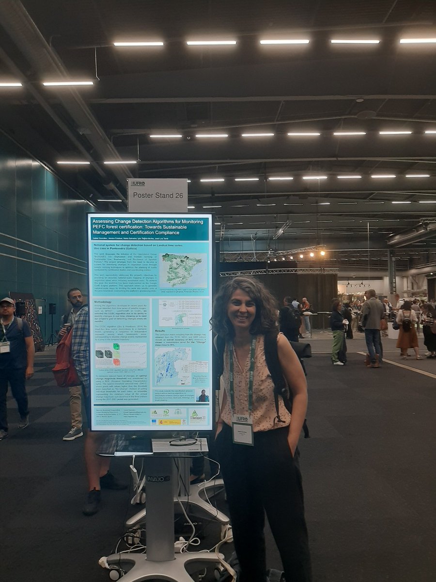 agrestascoop's tweet photo. Nuestra compañera @ericacinerea_ ha presentado el proyecto #GOBosques3_0 en el 26th IUFRO World Congress, que se celebra esta semana en Estocolmo 🇸🇪 #IUFRO2024

👉https://t.co/lUTL4hugZZ https://t.co/Yl72FJgtu8