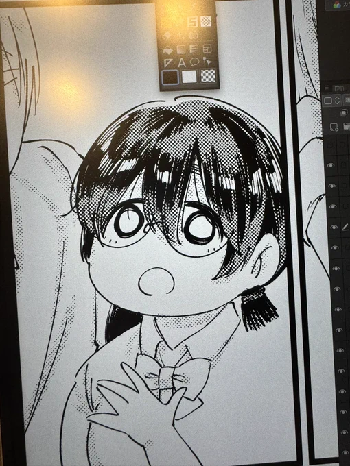 こゆちゃんの髪の塗りを模索中です…
てゅるてゅるすぎるかも 