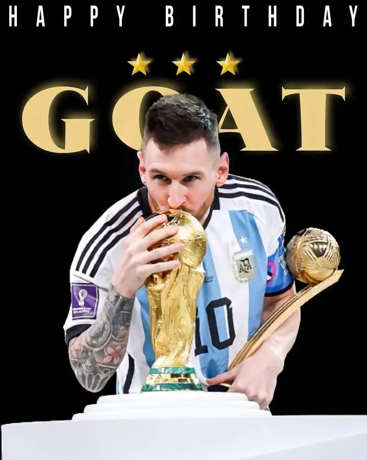 Feliz Cumpleaños Capitán! $MESSI 🐐🔟
🎂 37 🎂
#HappyBirthday #Memecoin #Cardano #Messi