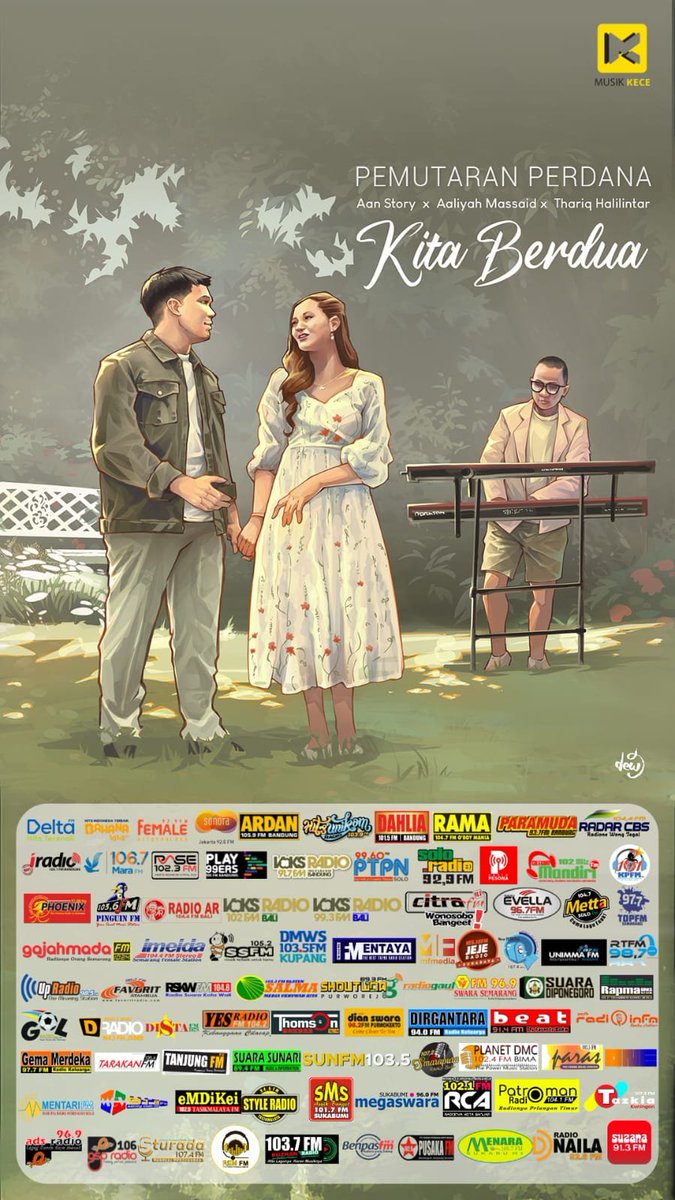 #PemutaranSerentak 

#NowPlaying New Single Released from <a href="/AanStory/">Aan Story</a> ft. Thariq Halilintar &amp; Aaliyah Massaid - Kita Berdua

#KitaBerdua
#AANSTORY
#AALIYAHMASSAID
#THARIQHALILINTAR
#MUSICBOX