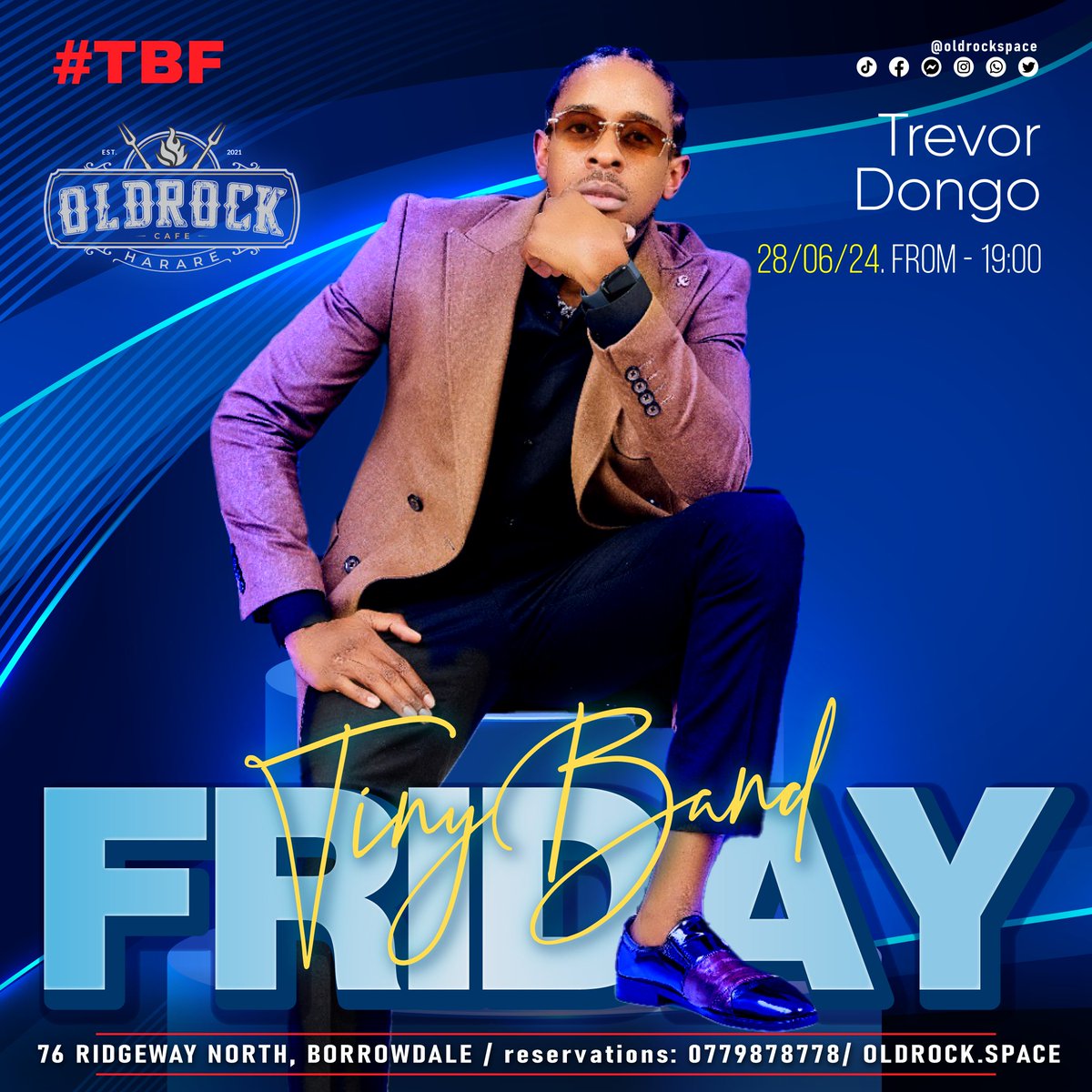 oldrockspace's tweet image. This Friday, Trevor Dongo is going to be taking the stage at The Old Rock Cafe to serenade you with a mix of classic and brand new tunes. 

Don&apos;t miss out on this special Tiny Band Friday!

#LiveMusic #TheOldRockCafe #TinyBandFriday #TrevorDon