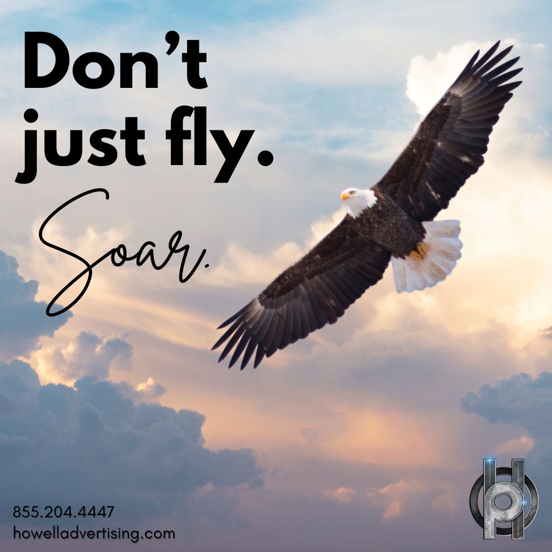 PHowellstudios's tweet photo. Picture your brand soaring like an eagle in the vast skies of advertising. Howell Studios crafts wings for your message to reach new heights. 👉 https://t.co/aTUC3MzfzY  
 
#HowellStudios #StorySelling #Marketing #Advertising https://t.co/0uf8qcBnKi