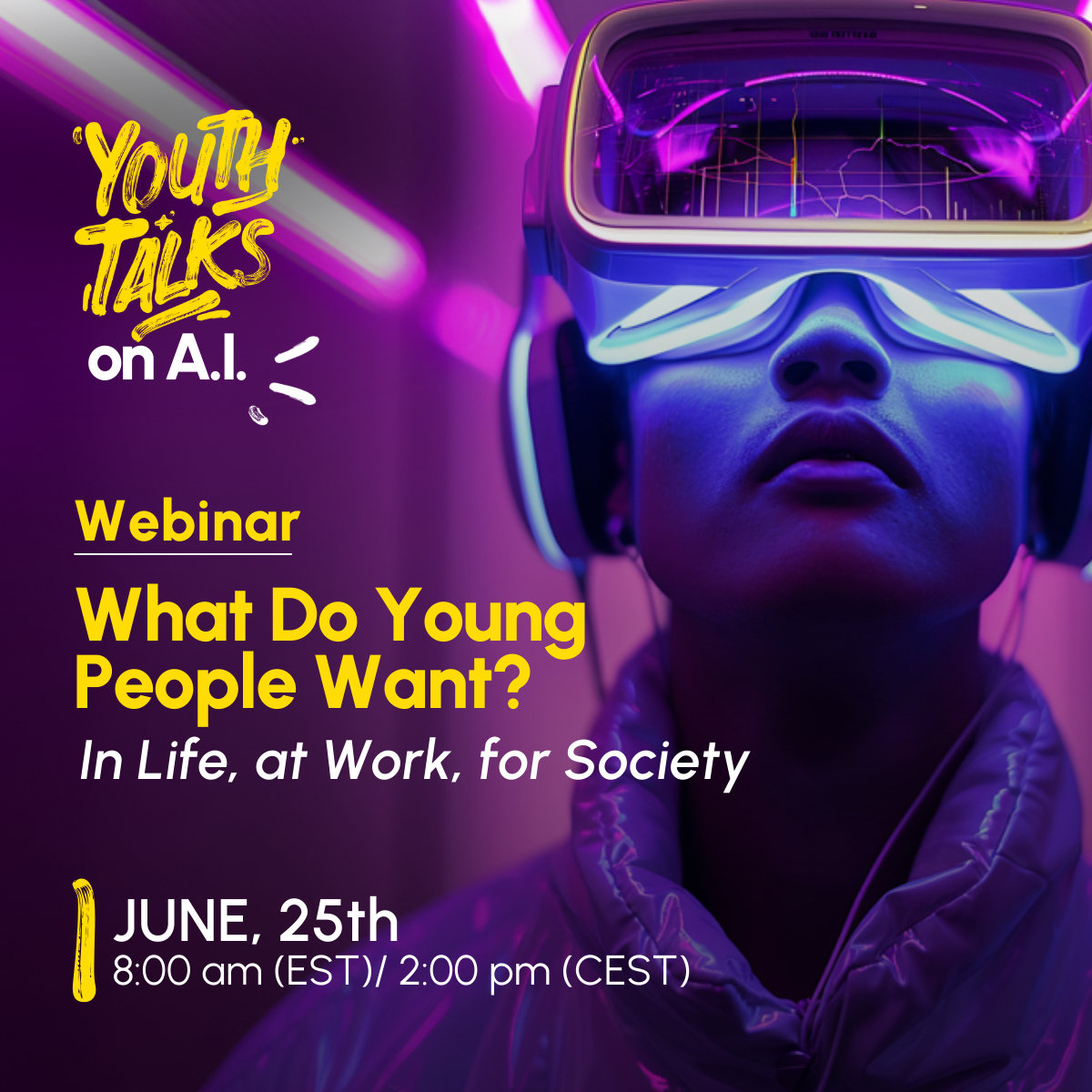 [ÉVÉNEMENT 📅] Youth Talks, dont SKEMA est un membre fondateur, organise un webinaire le mardi 25 juin pour présenter les résultats de son plus grand forum de discussion en ligne pour les jeunes sur l'IA. Pour en savoir plus et s'inscrire: fcld.ly/2gymw0j #WeAreSKEMA