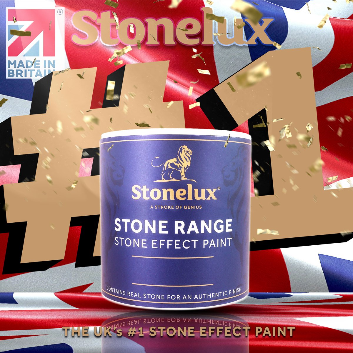 Stonelux Stone Range Paint: The UK's leading Stone Effect Paint manufacturer! 🥇#Stonelux #paint #stoneeffect #number1
