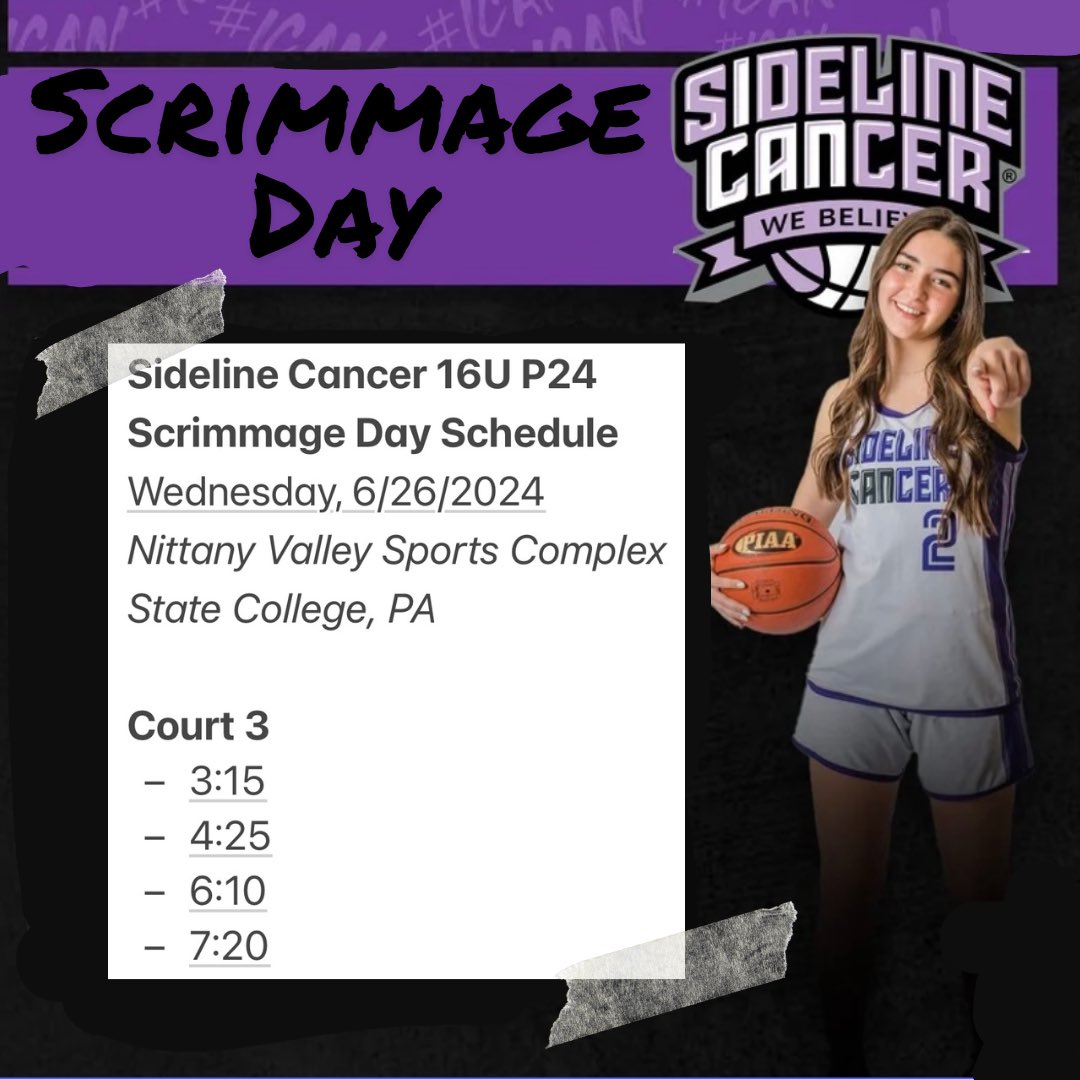 Clare Padamonsky (@clarepadamonsky) on Twitter photo Excited for the opportunity to play in this event. See you all on Wednesday! 💜<a href="/ICAN_basketball/">ICANBasketballAcademy</a> <a href="/cpadynamite/">Sideline Cancer Dynamite S40</a> <a href="/sideline_cancer/">Sideline Cancer</a>
<a href="/LadyTigerbbal/">Lady Tiger Basketball</a> Excited for the opportunity to play in this event. See you all on Wednesday! 💜<a href="/ICAN_basketball/">ICANBasketballAcademy</a> <a href="/cpadynamite/">Sideline Cancer Dynamite S40</a> <a href="/sideline_cancer/">Sideline Cancer</a>
<a href="/LadyTigerbbal/">Lady Tiger Basketball</a>
