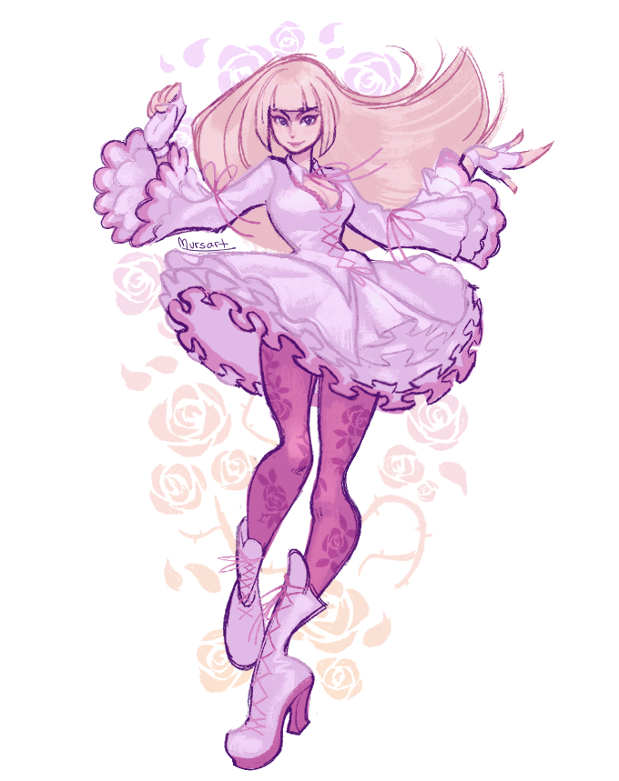 voilà 🩷🌹 // #tekken #TEKKEN30th #liliderochefort