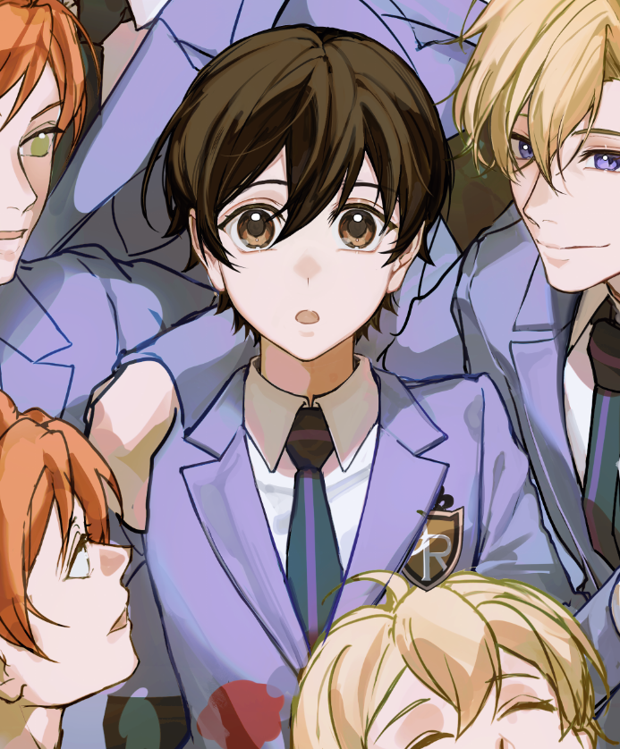 oretsuu's tweet photo. OURAN FANART??? IN 2024???!? more likely than you think ✋🏻✋🏻 https://t.co/lX8QDcoSS1