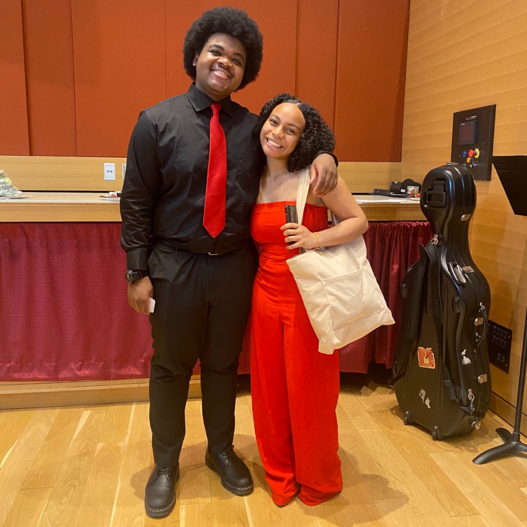 Congratulations to our graduating STEP Seniors! 🎓 Suubi, Yansaneh, Gui, Jean-Caleb, and Caleb (not pictured) have been wonderful members of our STEP family. We are so excited to see their path ahead. Stay tuned this week to hear more about them! 🌟 #projectstep #projectstepmusic