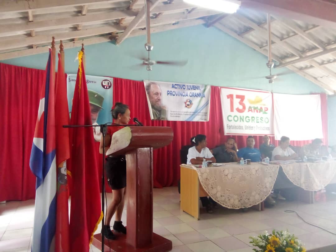 MaidelisF67851's tweet photo. Activo regional de jóvenes campesinos dede el municipio Cauto Cristo Provincia Granma #AnapCuba #CautoCristoGranma https://t.co/qYDlbmOWmj