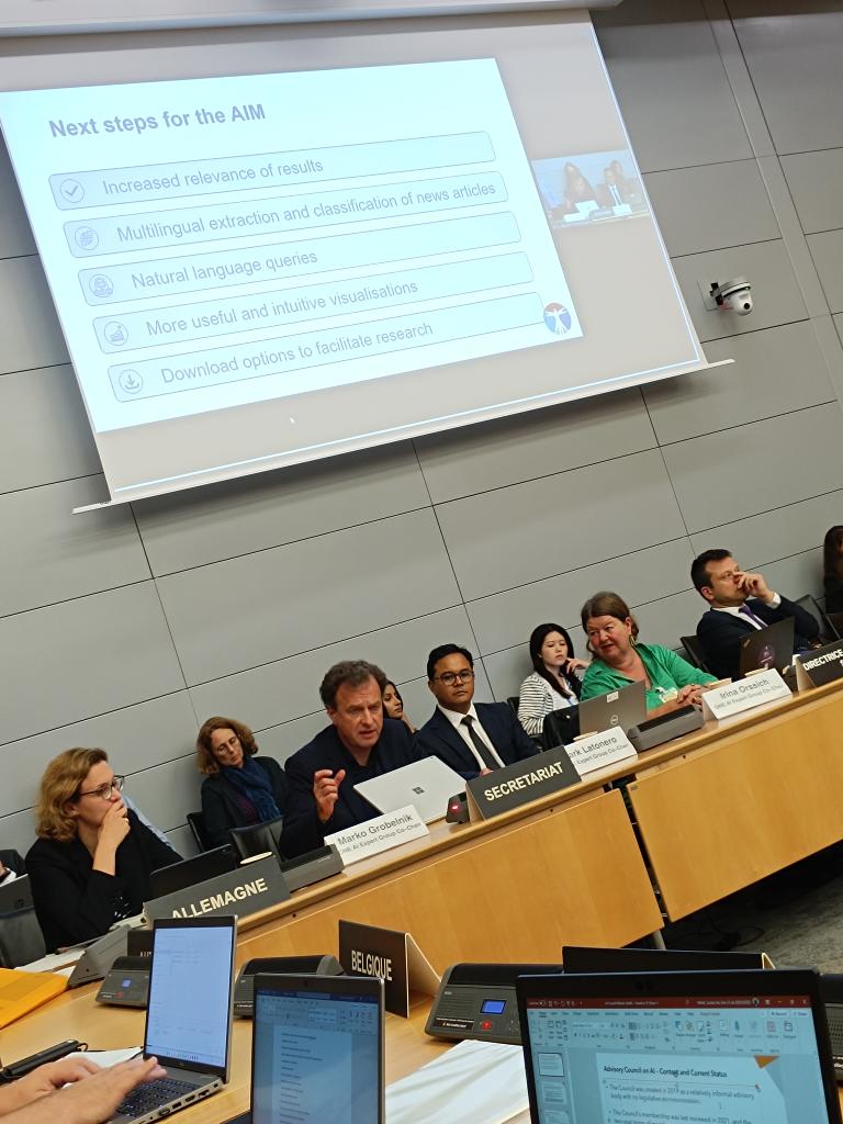 OECD Expert Group on AI (AIGO)
Cc: <a href="/marko_grobelnik/">Marko Grobelnik</a>