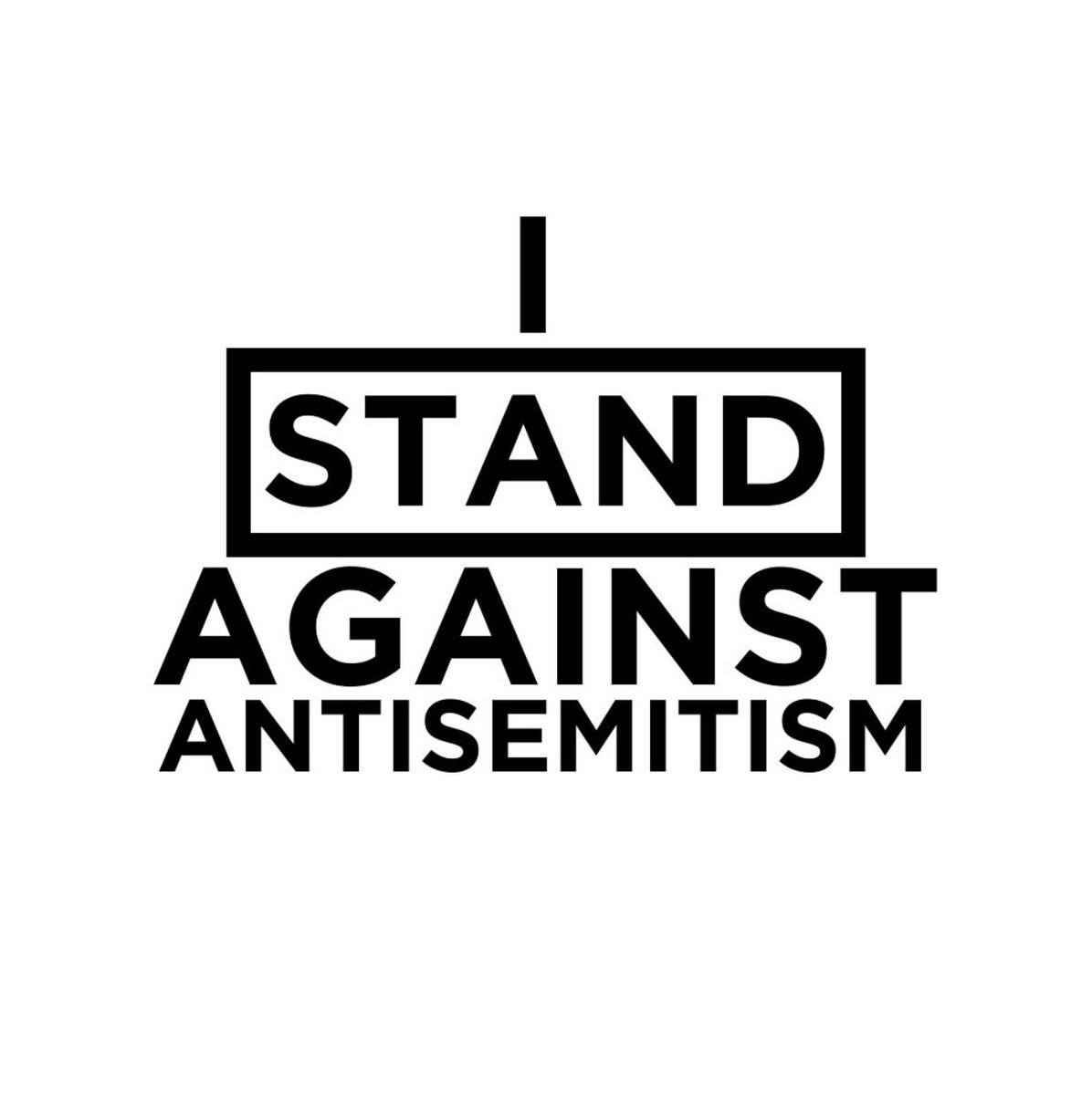 We see visible antisemitism and hatred on the news, on our feeds, and in our cities.

JOIN US in being VISIBLE and VOCAL in standing against hatred and antisemitism and STANDING with our Jewish brothers and sisters!

Like, Share or Repost! Show your support!