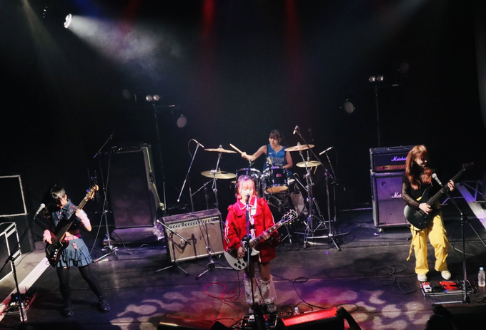 On stage media image