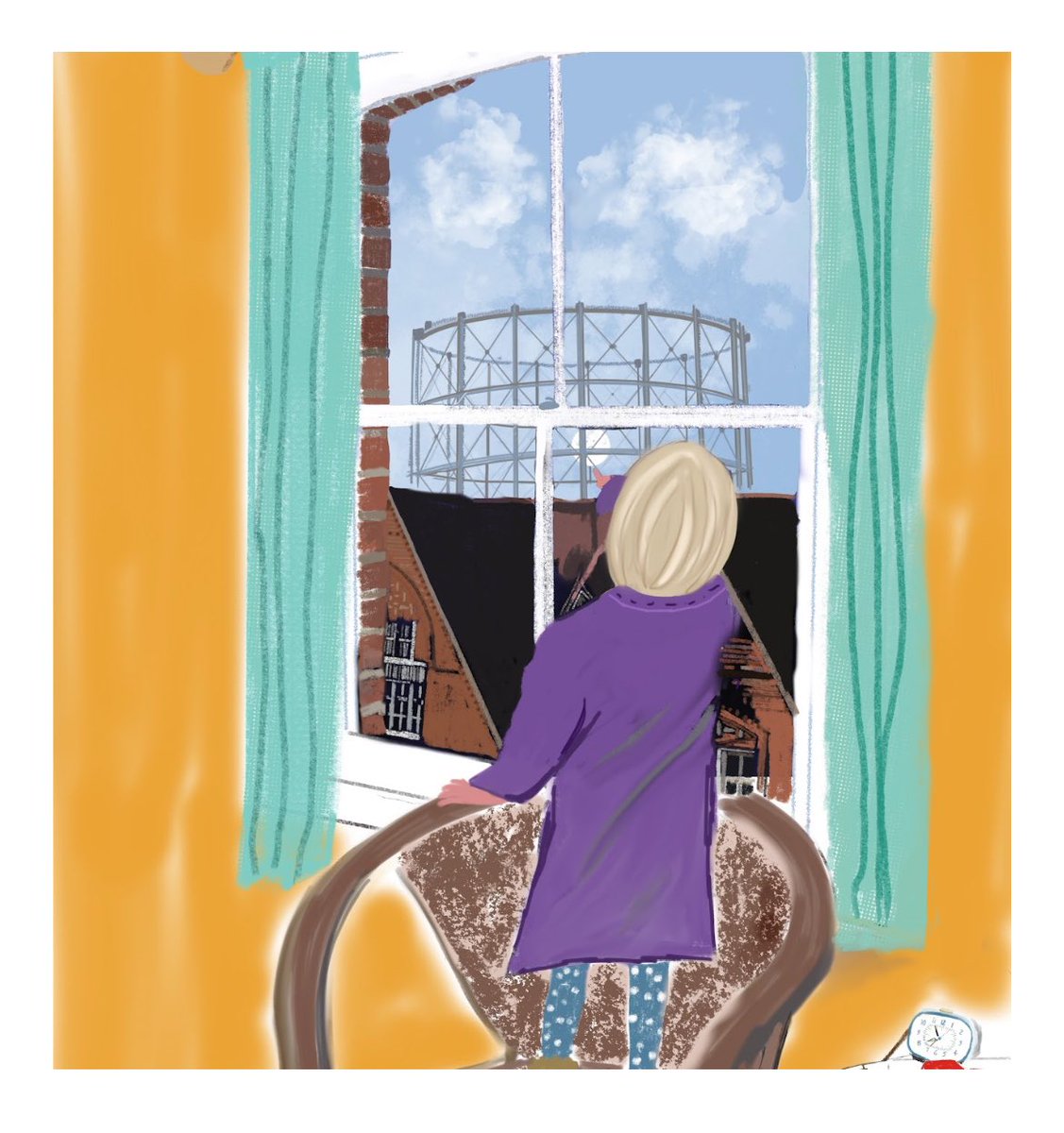 Alina woke up &amp; declared. “The moon is stuck! I must rescue it!”

Alina Saves The Moon is a story about a brave little girl who goes on a mission to save the moon from being trapped in the gas tower. Suitable for all children 3+ 
#childrensbooks #rdguk 

readinggastower.co.uk/alina-saves-th…