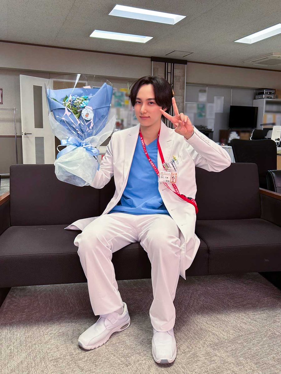 official__INI's tweet photo. カンテレ・フジテレビ系 ドラマ
#アンメット ある脳外科医の日記 第11話

風間灯織役として尾崎匠海が
出演させていただき、
無事に最終話を迎えることができました！

風間先生の活躍を応援してくださった皆様、
ありがとうございました✨

#INI #尾崎匠海 https://t.co/o0TwnjmZBP