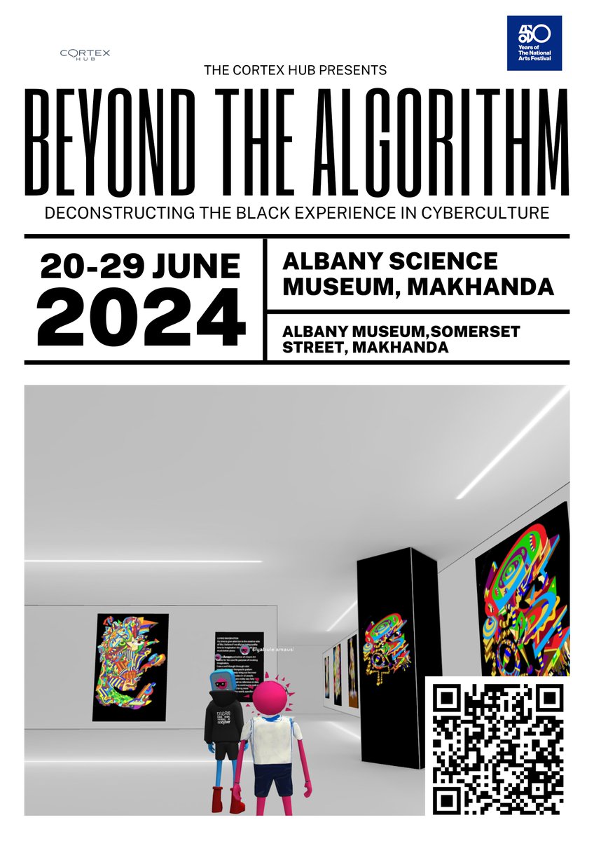 Join us at <a href="/artsfestival/">NationalArtsFestival</a> in Makhanda or in the Metaverse! 

cortexnft.co.za