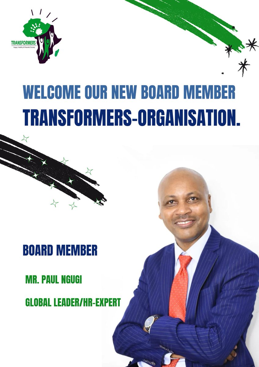 Welcome our board of directors member. together we can.