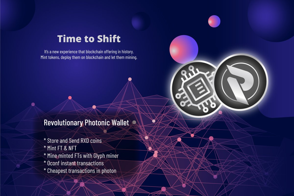 It's now real fun of reality. Yes you can now mint tokens over Radiant blockchain and guess what? they can be mining.

Glyph is first of it's kind and already mined more than %0,5 😎There are many more spreading over blockchain.

$RXD #RXD #gpumining #RADIANT #POW <a href="/MEXC_Official/">MEXC</a>