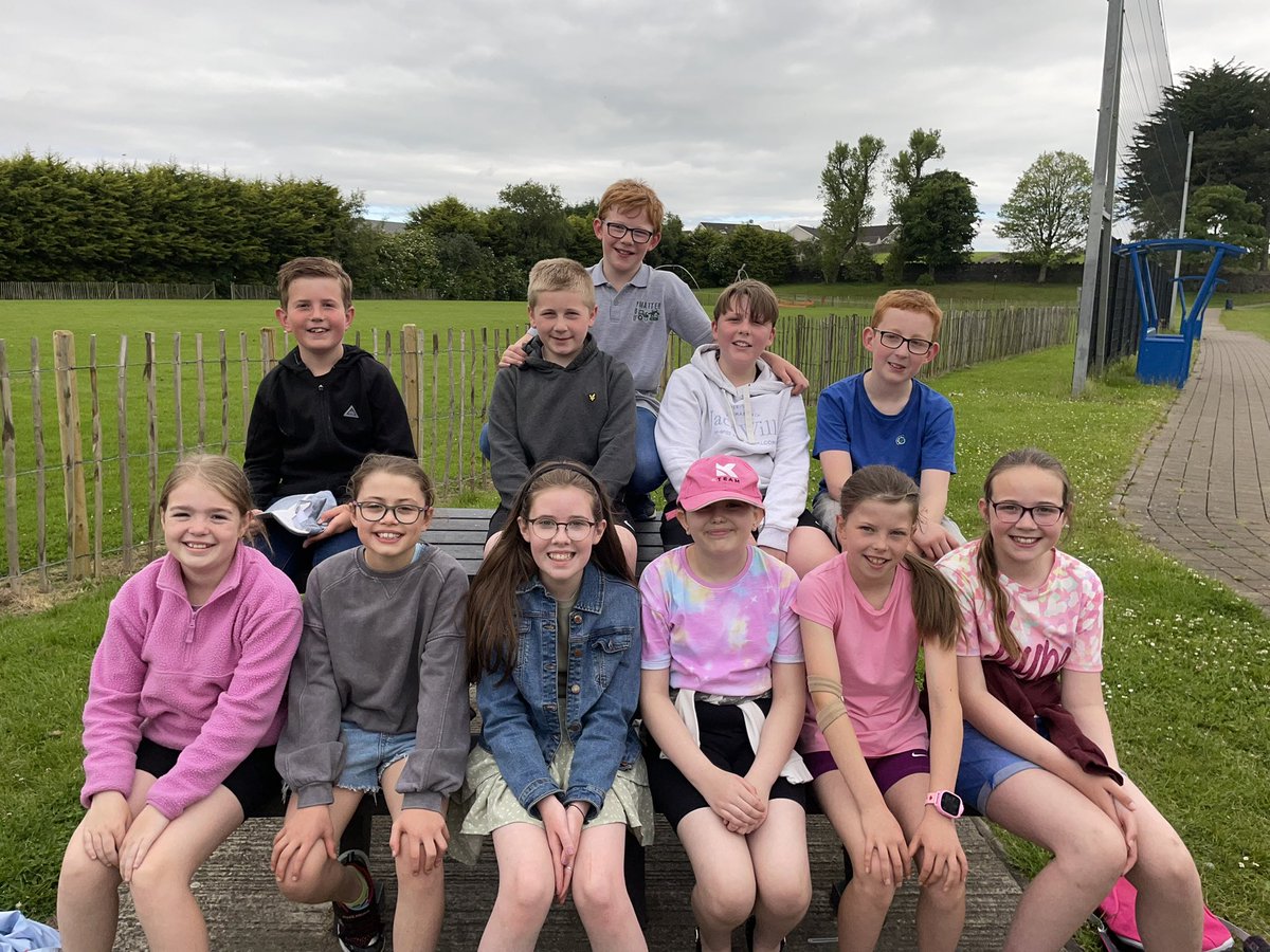 CPSBALLYMONEY's tweet image. Our P7 class spending their last day together in their home town of Ballymoney @BallymoneyRFC  @BallymoneyHC @ballymoneyutdfc @BmoneyChronicle