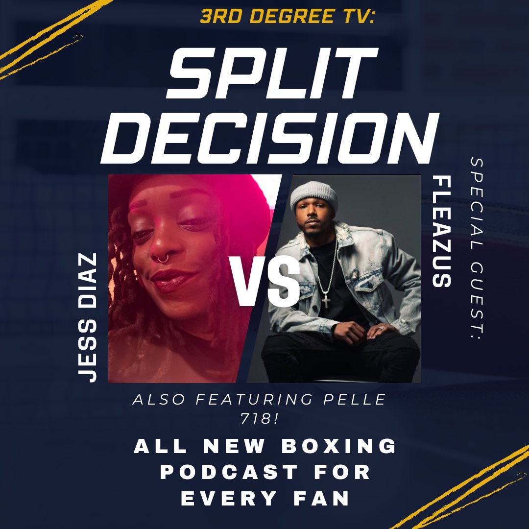 SPLIT DECISION BOXING PODCAST (@chopsessionzpod) / Posts / X