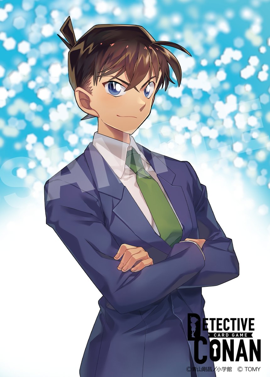 名探偵コナンTCGの『毛利蘭』『工藤新一』のカードイラストを担当させ