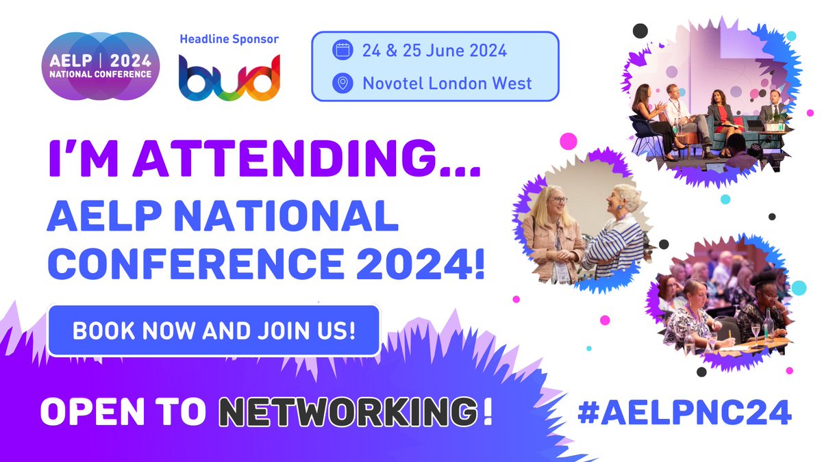 The AELP conference has kicked off with key messages for Gov as we get close to the 4️⃣

🔨 Proportionate regulation
📈 National skills strategy
💷 Levy flexibilities
💎 Value of ITPs

All very important to <a href="/Active__IQ/">Active IQ</a> with centres &amp; learners at the ❤️ of all we do.

#AELPNC24