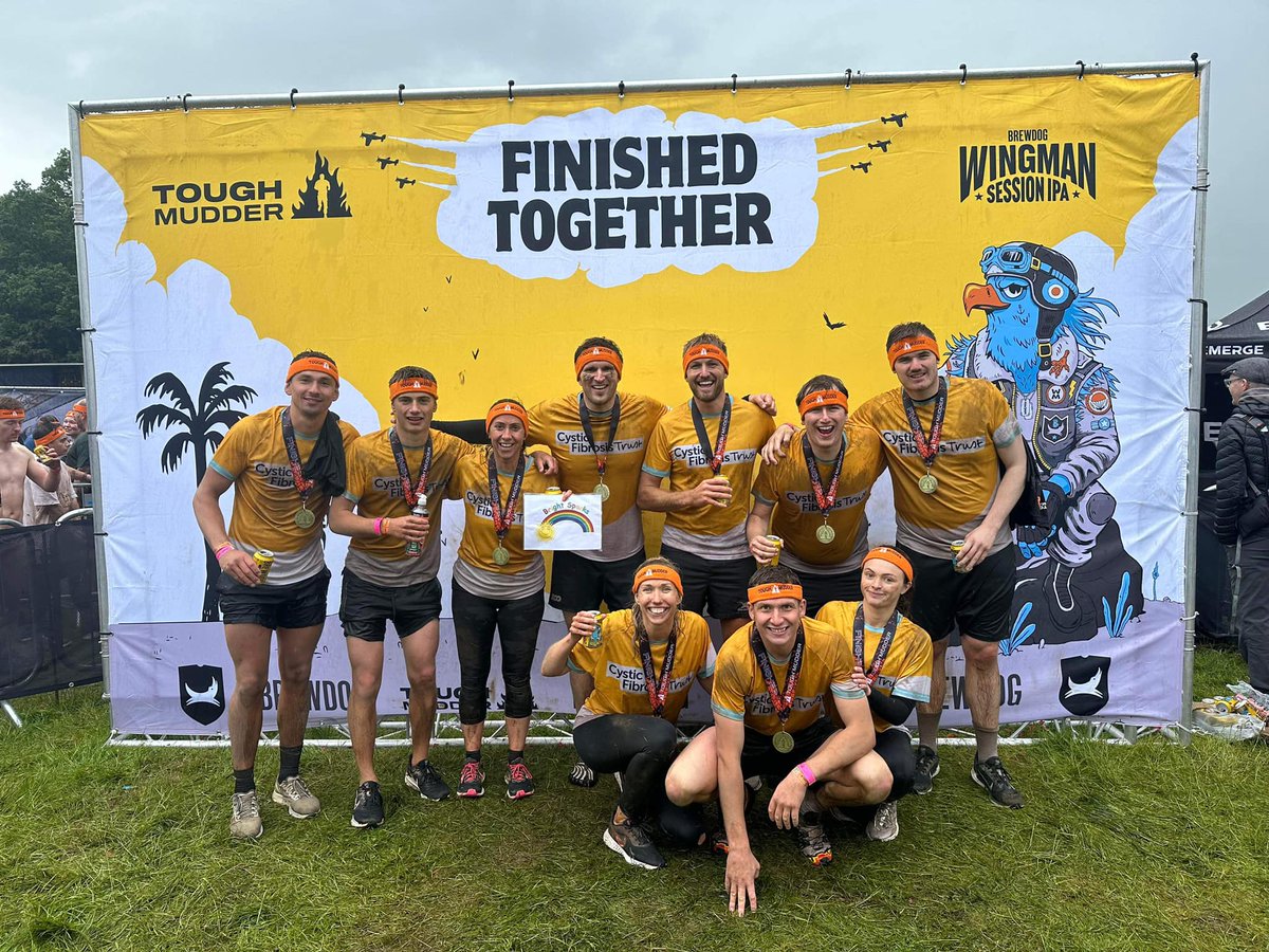 BrightSparksASN's tweet photo. A huge thank you to Susan and Matthew, Who completed the @ToughMudder  course, and are raising funds for Bright Sparks.
So far they have raised £730!
You can donate via their Just giving link below.
A huge thank you from everyone at Bright Sparks.
https://t.co/IXXYfGJfuq https://t.co/t36NGkgfkI