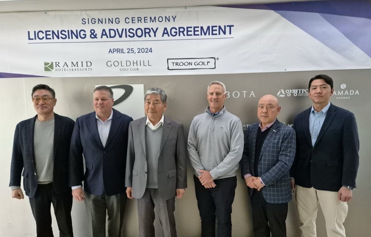 Golf Business Technology (@technology_golf) on Twitter photo Exciting news in the world of golf! Gold Hill Country Club in South Korea is set for success as it partners with Troon International. golfbusinesstechnology.com/going-for-gold… #troongolf #golfbusiness #partnership #golf <a href="/Troon/">Troon</a> <a href="/troonint/">Troon International</a> <a href="/TroonGolf/">Troon Golf</a> Exciting news in the world of golf! Gold Hill Country Club in South Korea is set for success as it partners with Troon International. golfbusinesstechnology.com/going-for-gold… #troongolf #golfbusiness #partnership #golf <a href="/Troon/">Troon</a> <a href="/troonint/">Troon International</a> <a href="/TroonGolf/">Troon Golf</a>