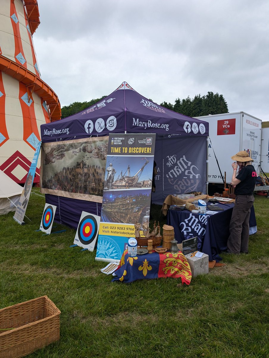 The Mary Rose (@maryrosemuseum) on Twitter photo We're at <a href="/ChalkeFestival/">Chalke History Festival</a> this week, ready to talk Tudor to the history-loving public!
Will we see you there? #CHF2024 We're at <a href="/ChalkeFestival/">Chalke History Festival</a> this week, ready to talk Tudor to the history-loving public!
Will we see you there? #CHF2024