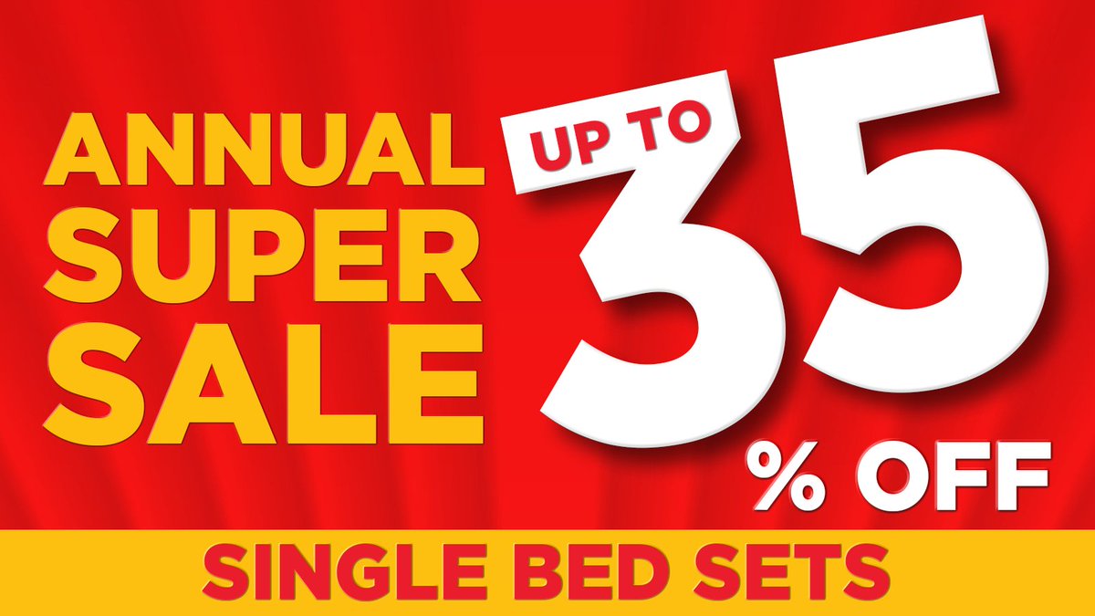 dialabed's tweet photo. Is your little one outgrowing their bed? Maybe you're furnishing your new room? ️Our Annual Super Sale has the perfect SINGLE BED SETS for you, Shop Now: https://t.co/pMZHBX4SEA
#singlesale #toddlersupgrade #singlebeds https://t.co/hCResdAUpo