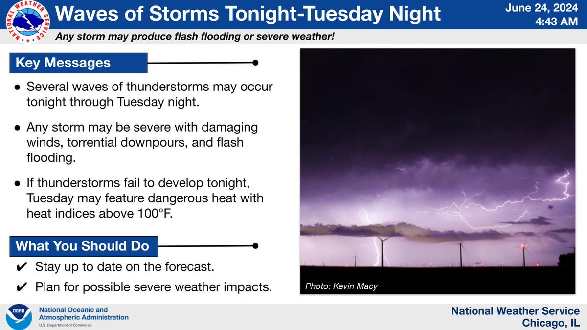 NWS Chicago tweet media