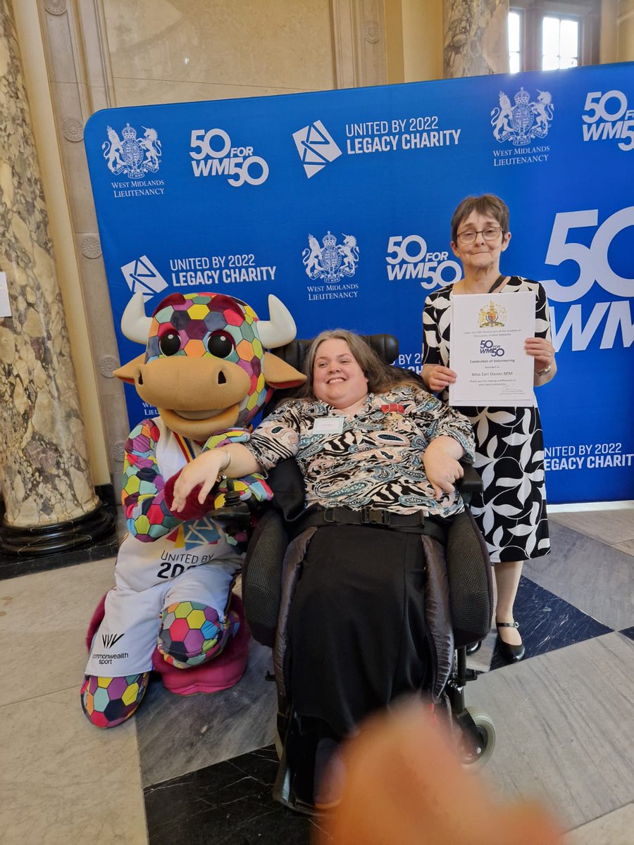 Ceri Davies BEM tweet media