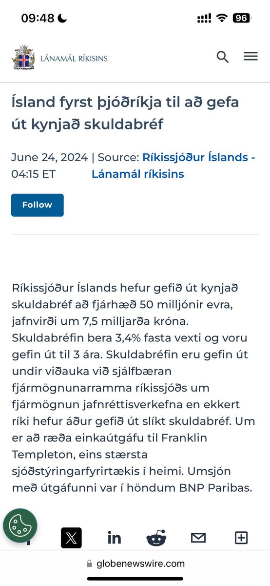 Þetta hlýtur að vera eitthvað grín? Það er verið að fara svo illa með peningana okkar að þetta er ekki boðlegt. globenewswire.com/news-release/2…