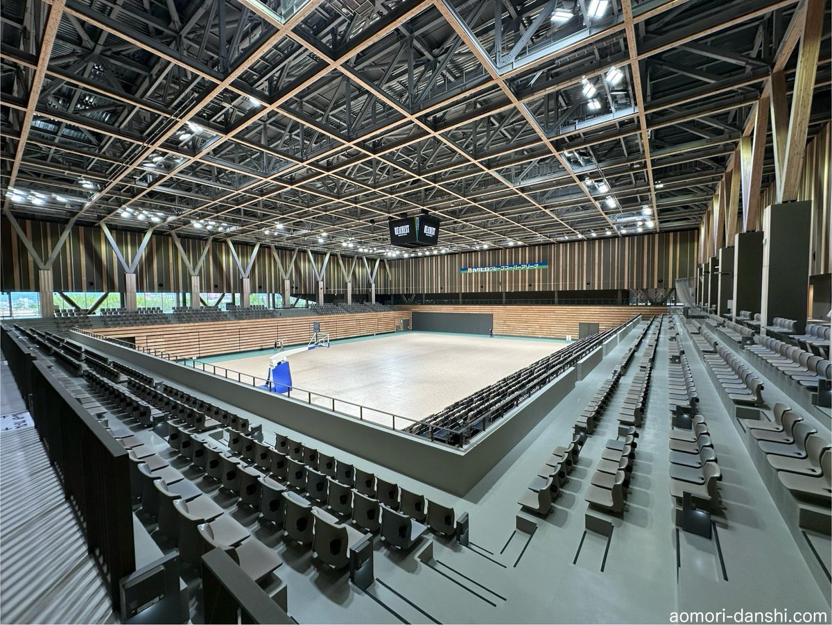 青森県内コンサート会場キャパシティ🎤】 盛運輸アリーナ(青森市)10000
