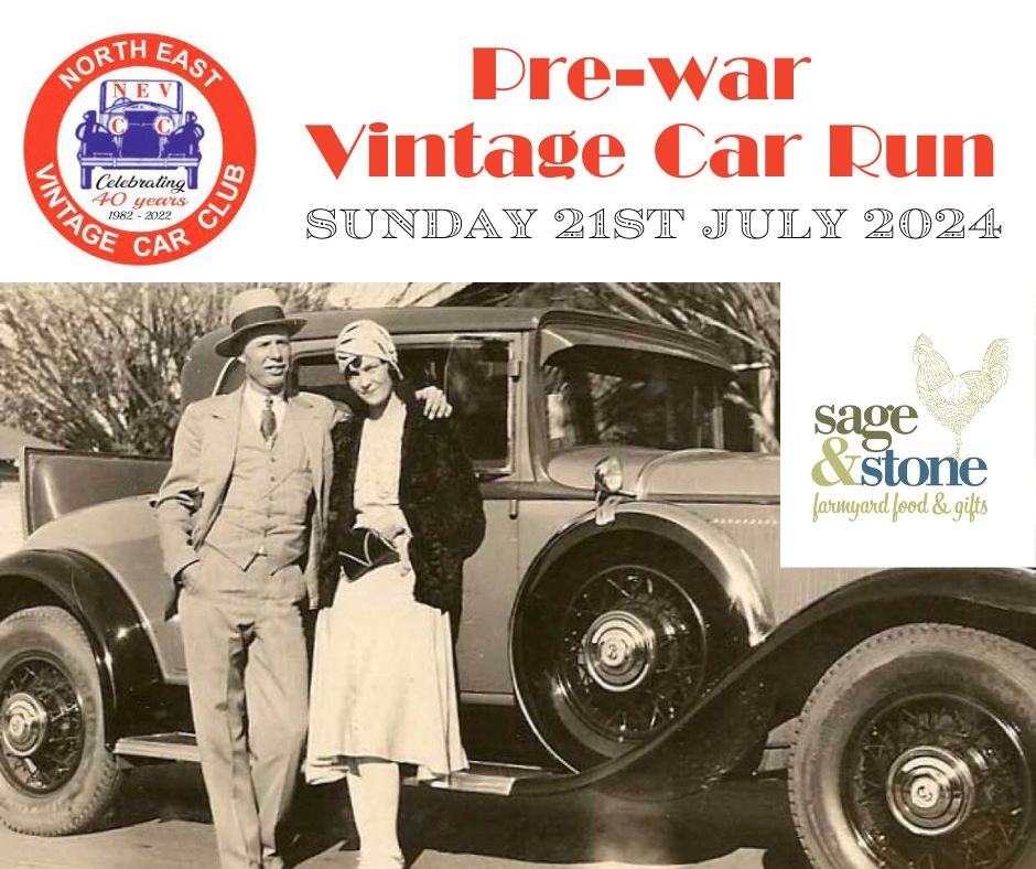 Two great events coming up at Sage&amp;Stone outside Duleek this July!
The North Eastern Vintage Car Club are running their annual Vintage Car Run on July 21st 
Sage&amp;Stone are having another Flea Market on Saturday July 27th.
Find out more here: bit.ly/3z9bStK