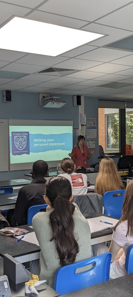 Dover Grammar School for Girls (@dggs_info) on Twitter photo On Friday the 21st of June, DGGS welcomed Elena Sorochina to deliver a personal statements workshop for high-tariff university applicants. Over twenty of our highest prior attainers were involved in this seminar. Our thanks to Ms Sorochina and <a href="/StHughsCollege/">St Hugh's College</a> for your support! On Friday the 21st of June, DGGS welcomed Elena Sorochina to deliver a personal statements workshop for high-tariff university applicants. Over twenty of our highest prior attainers were involved in this seminar. Our thanks to Ms Sorochina and <a href="/StHughsCollege/">St Hugh's College</a> for your support!