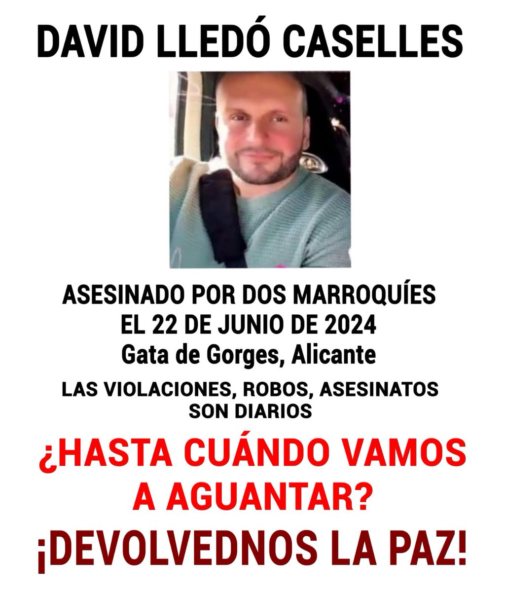 Que alguien convoque, alce la voz, tome las calles, que alguien haga algo.

Que quienes nos odian maten no suponga que nos demos por muertos.

¡REACCIÓN! ¡DEFENSA PROPIA! ¡SUPERVIVENCIA!