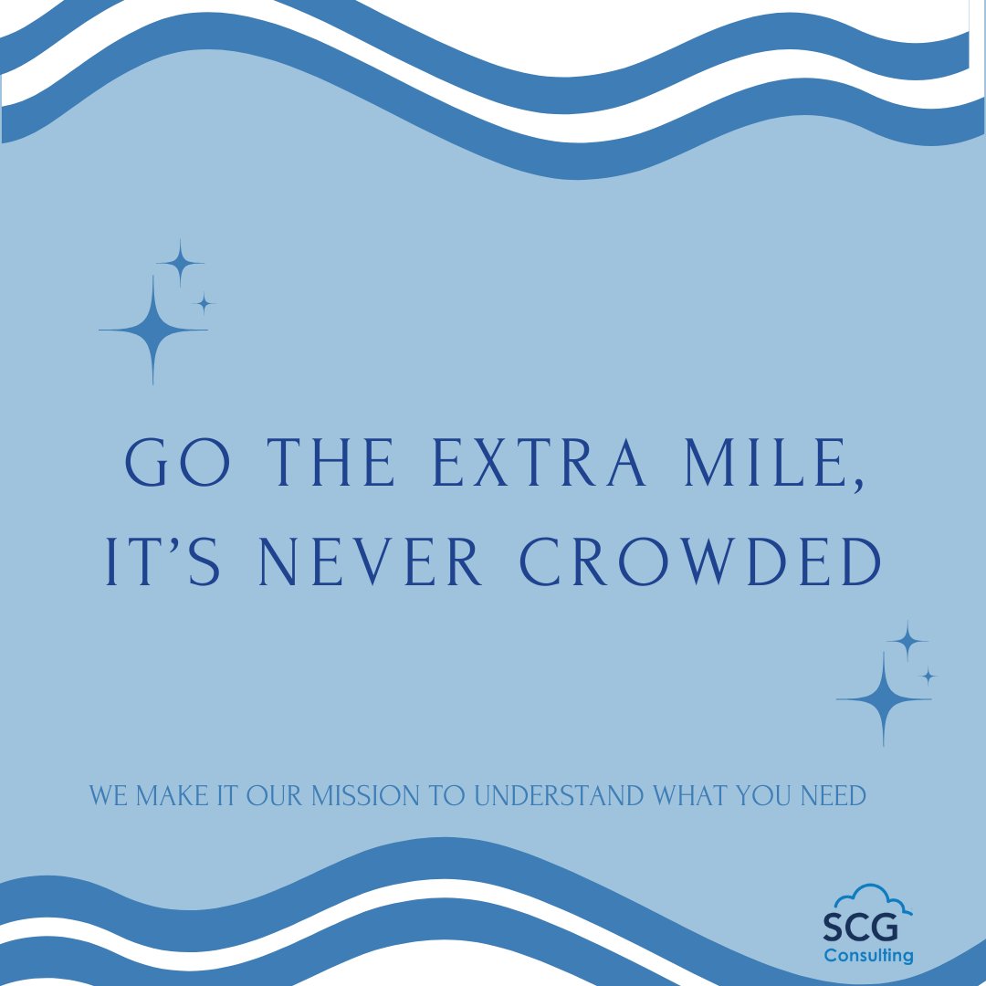 Happy Monday everyone. Make this week amazing by putting in the extra work, you will often find it helps you get where you are going a lot quicker.

#magicmonday #workhard #success #scgconsulting