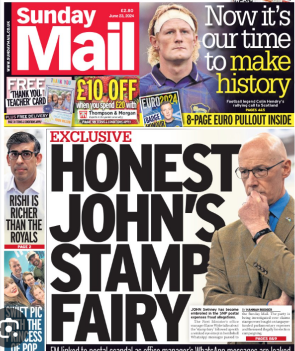 markthehibby's tweet photo. ๐Humza"s 'Hate Monster' in April. #DisHonestJohn's 'Stamp Fairy' in June. Scotland get RID of these despicable ๐คก๐คกat #GE24 #SNPout #Matheson #Sturgeon #Murrell #StephenFlynn #JohnNicolson #AlynSmith #PeteWishart #KirstyBlackman #KirstenOswald #DavidLinden #TommySheppard #DeidreBrock #AlisonThewliss #PatriciaGibson #StepenBonnar #HannahBardell #ChrisLaw et al