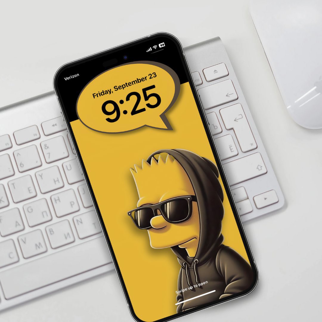 Drop your wallpaper