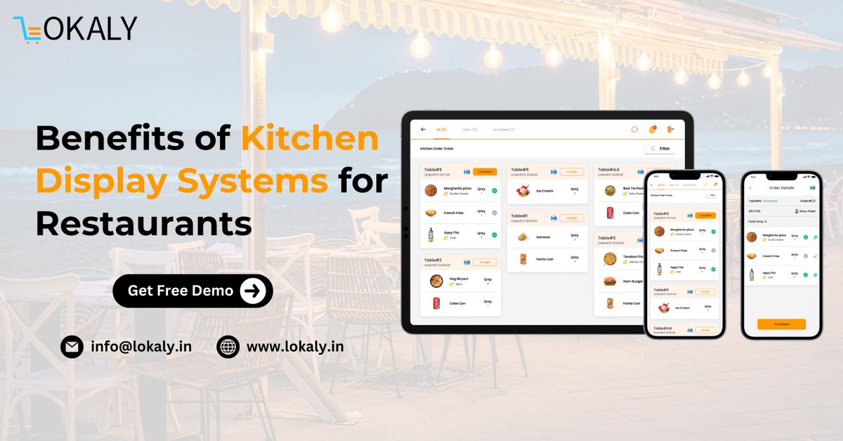 LokalyBiz's tweet image. Benefits of Kitchen Display Systems for Restaurants

👉 Contact Now: +1 (732) 402-6854, +91 79 4000 7881
👉 Mail: info@lokaly.in
👉 Visit Us: lokaly.in/blog/benefits-…

#kds #kitchendisplaysystems #restaurant #foodbusiness #foodstartup #techsolutions #kitchendisplay