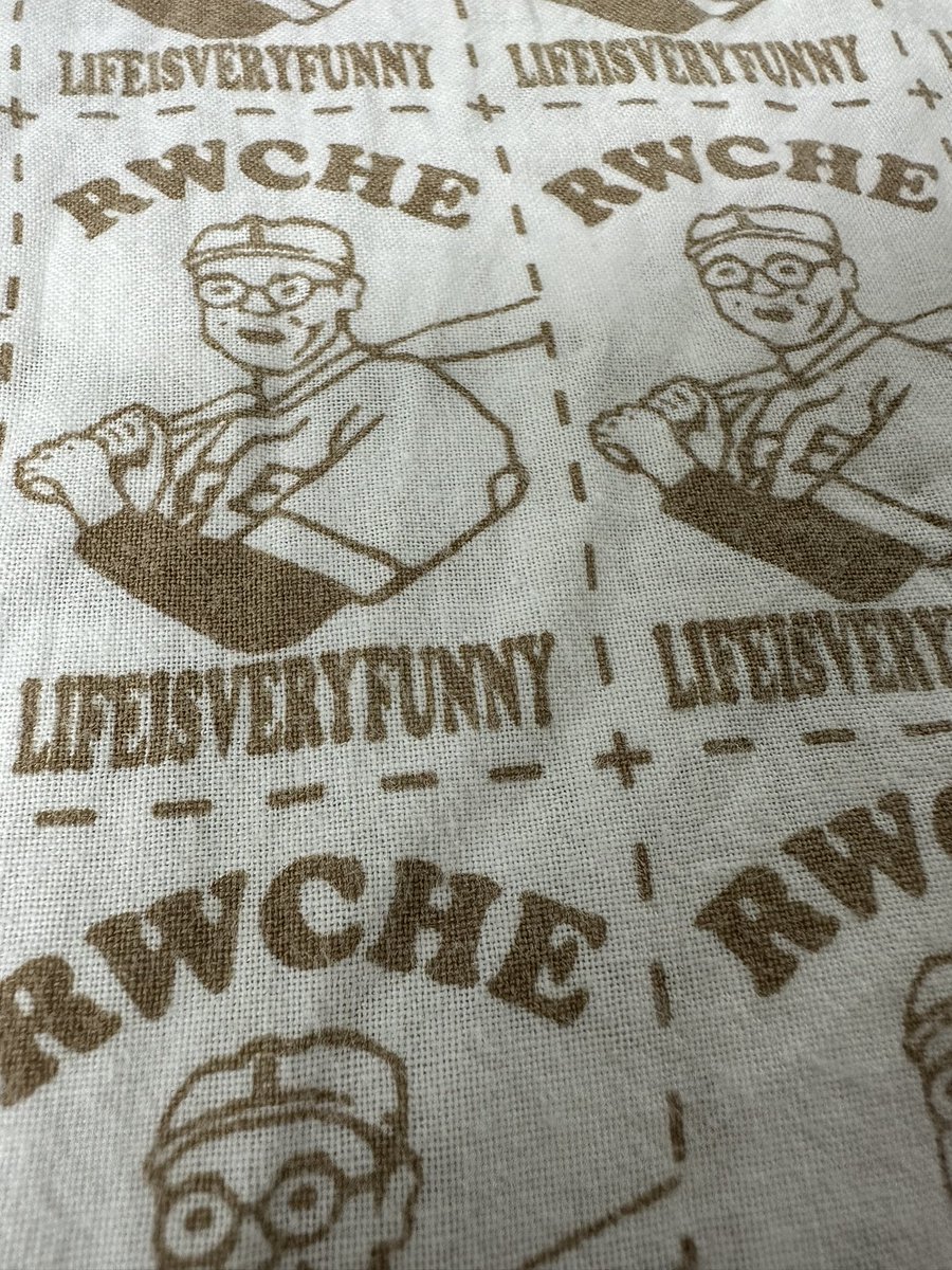 a2shit1014's tweet photo. rwcheの手ぬぐい…
落とした😭お気に入りが…ツラいz

#thedoover
#rwche https://t.co/21iDeG5gya