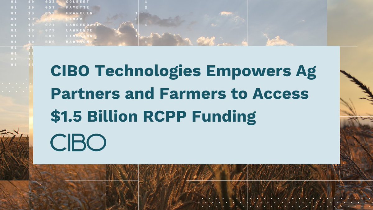 CIBOTech's tweet image. Interested in simplifying your USDA #RCPP application and management process? Request a demo of CIBO Impact today and empower your organization to lead the way in #SustainableAgriculture and conservation efforts. ow.ly/pGvA50RtHF9